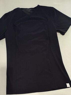 Lalabu Men’s ‘Dad Shirt’ Black Size XLarge V-Neck Performance Shirt